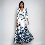 Bersh | Women's Wrap Dress – Floral Details & Feminine Fit 3