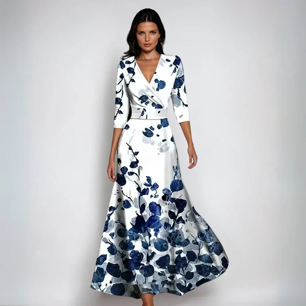 Bersh | Women's Wrap Dress – Floral Details & Feminine Fit 3