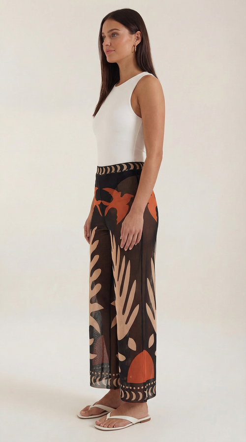 Beth Boho Sheer Pants 1