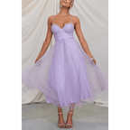 Beya | Modern Spaghetti Strap Maxi Dress for Women – Ethereal Silk Touch, Architectural A-Line & Scandinavian Summer Majestic 3