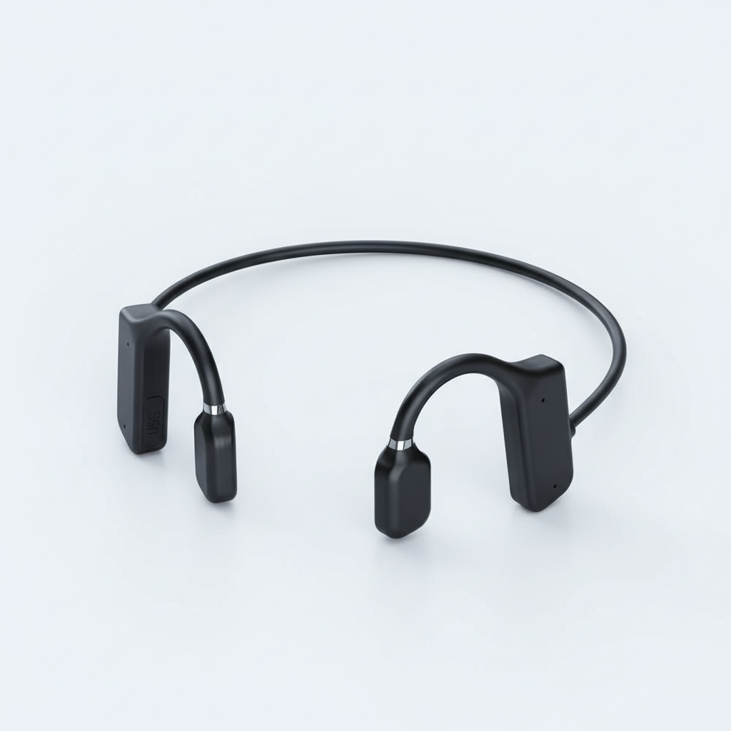 Wireless Headphones – Open-Ear Bone Conduction Bluetooth Headphones for Running & Cycling, IPX5 Sweatproof – SoundSphere