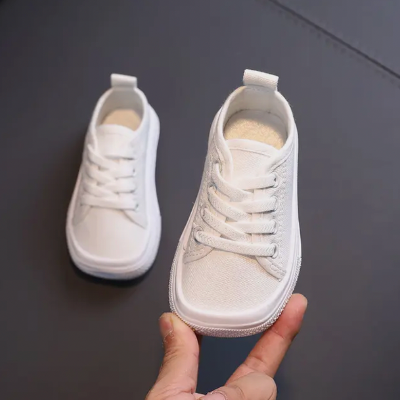 Roque | Ergonomic Barefoot Sneakers for Kids Weiß