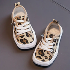 Roque | Ergonomic Barefoot Sneakers for Kids Leopard