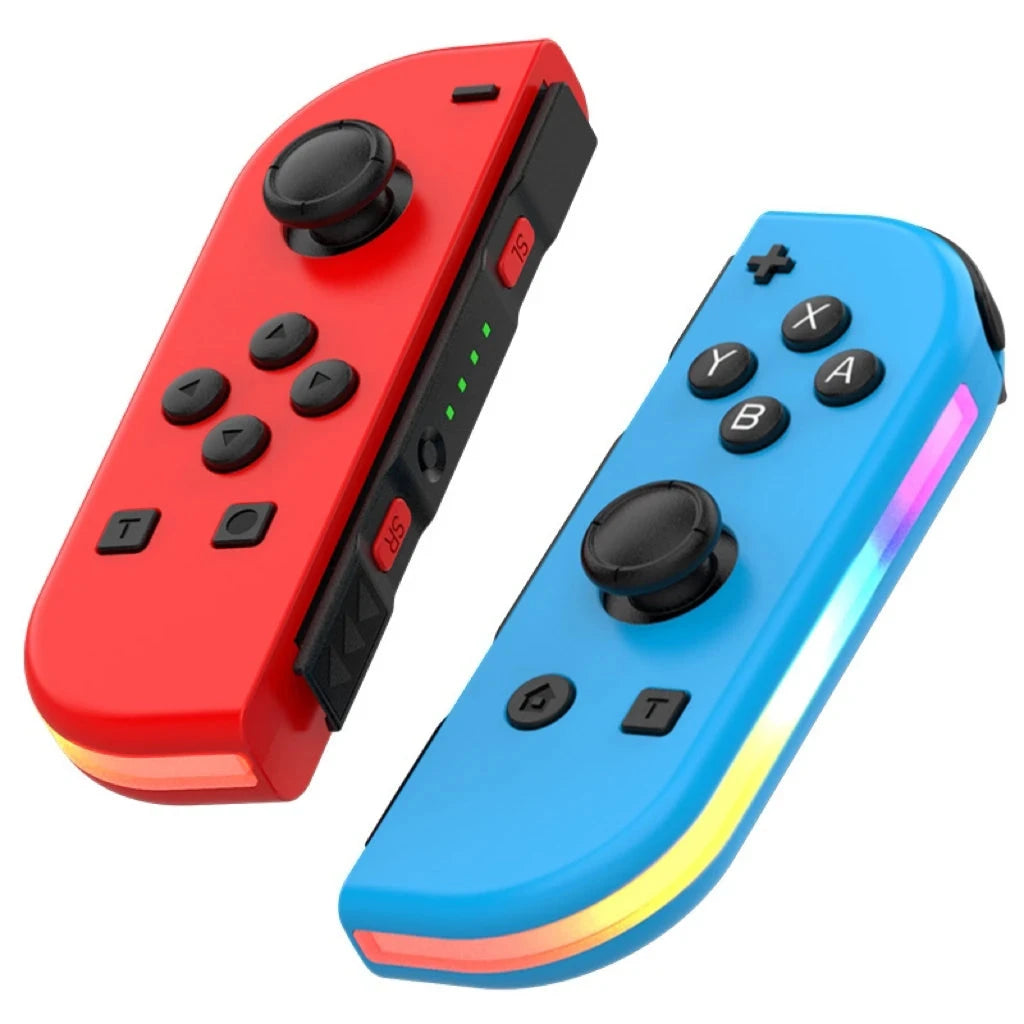 Bluetooth Joystick For Nintendo Switch Unique Colors Wireless LED Handle 1