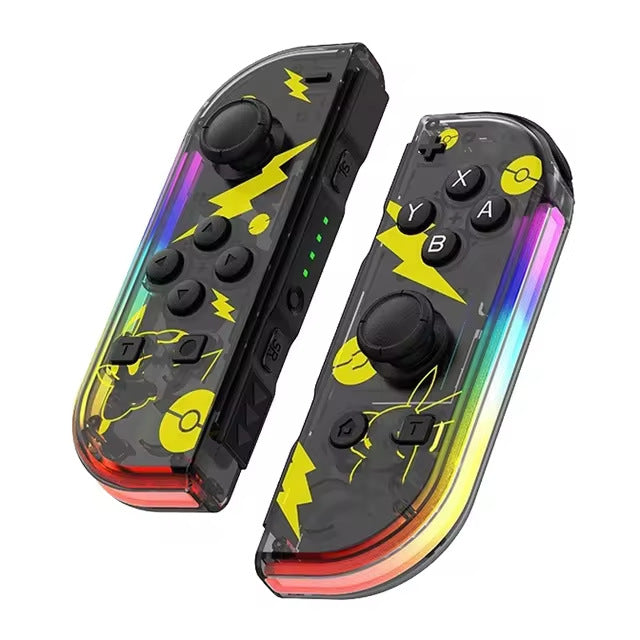 Bluetooth Joystick For Nintendo Switch Unique Colors Wireless LED Handle 11