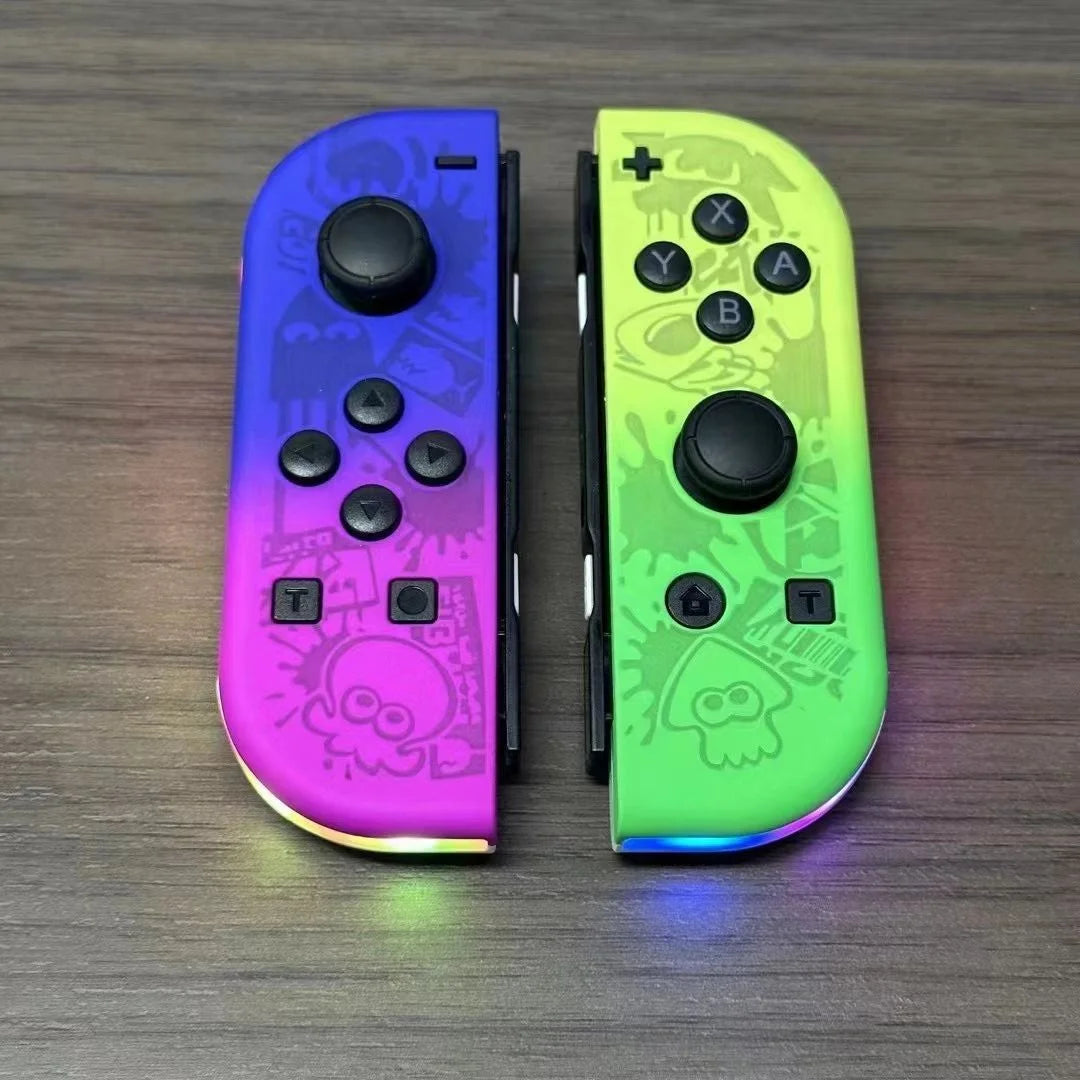Bluetooth Joystick For Nintendo Switch Unique Colors Wireless LED Handle 3