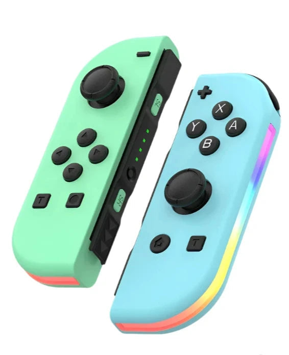 Bluetooth Joystick For Nintendo Switch Unique Colors Wireless LED Handle 7