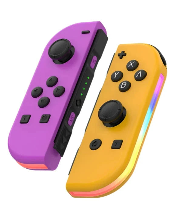 Bluetooth Joystick For Nintendo Switch Unique Colors Wireless LED Handle 8