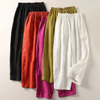 Serene | Elegant Wide Leg Tailored Trousers