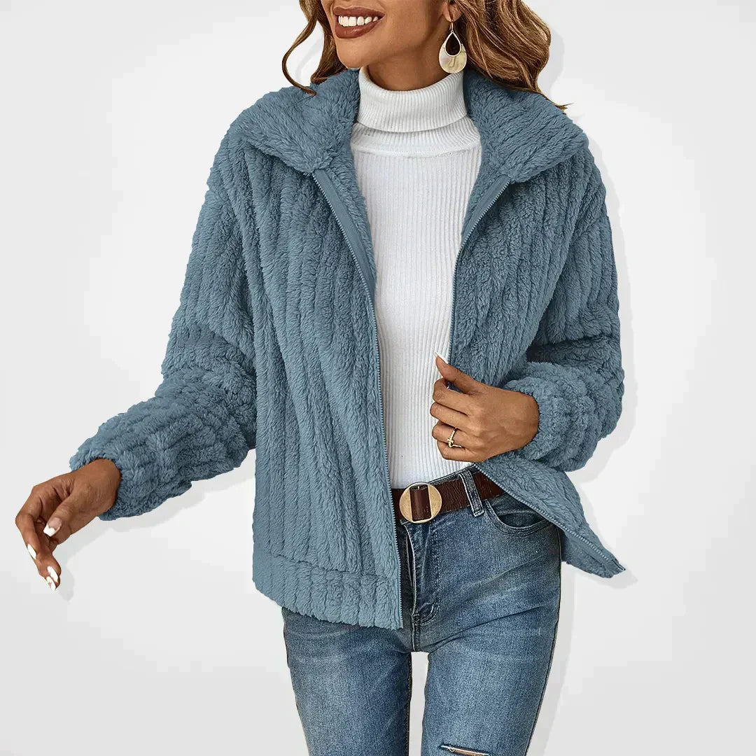 Roque | Women’s Jacket | Zip Front Textured