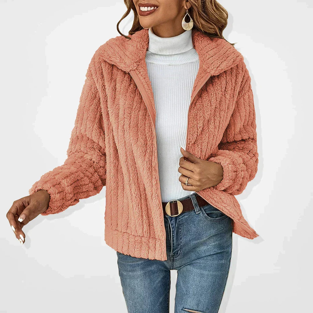 Roque | Women’s Jacket | Zip Front Textured
