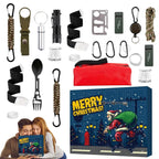 Outdoor Advent Calendar – 24 Camping & Bushcraft Gear Surprises, Christmas Gift for Hikers, Campers & Scouts