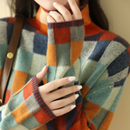 Women’s Luxury Knit Sweater – Sculpted Texture & Coastal Winter Elegance