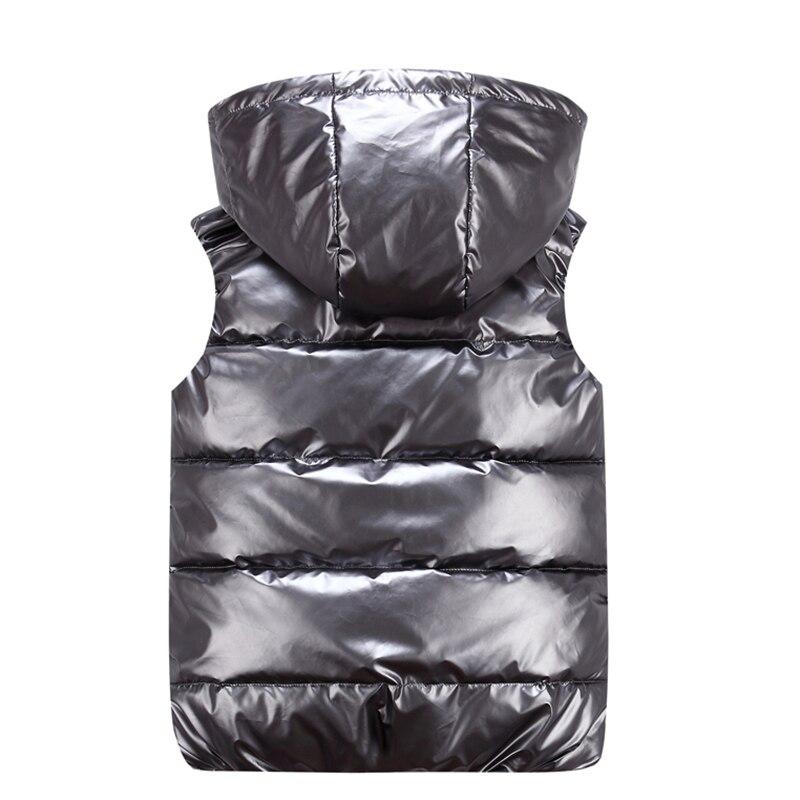 Callane | Women's down vest with hood and side zippers | Warm