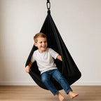 CalmSwing Sensory Therapy Swing – Autism Swing for Indoor & Outdoor Use Black