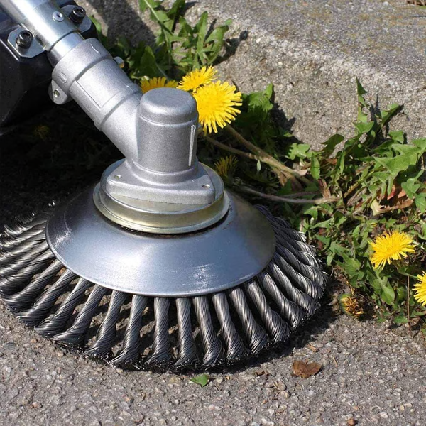 Carbon Steel Weed Brush And Trimmer Braided Carbon Steel Blades 0