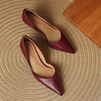 Carlen | Women’s Genuine Leather Heels – Chic Artisan Stiletto & Refined Slimming Silhouette 0