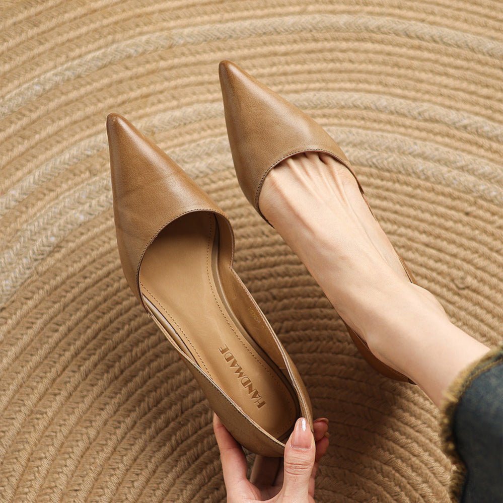 Carlen | Women’s Genuine Leather Heels – Chic Artisan Stiletto & Refined Slimming Silhouette 7