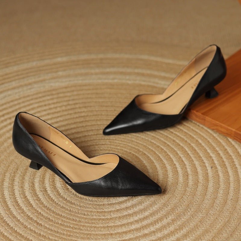 Carlen | Women’s Genuine Leather Heels – Chic Artisan Stiletto & Refined Slimming Silhouette 9