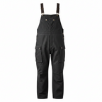 Men's Carver Canvas Overalls in Dark Gray, heavy-duty artisan weave.