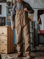 Men's Carver Canvas Overalls, ideal for outdoor and heavy-duty use.