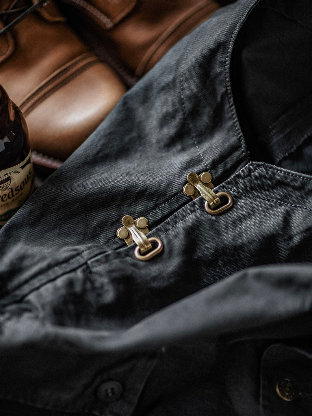 Men's Carver Canvas Overalls, designed for utilitarian majesty.