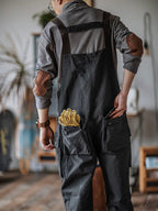 Men's Carver Canvas Overalls, perfect for work or casual wear.