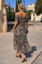 Ēden | Elegant Maxi Dress for Parties with V-Neck