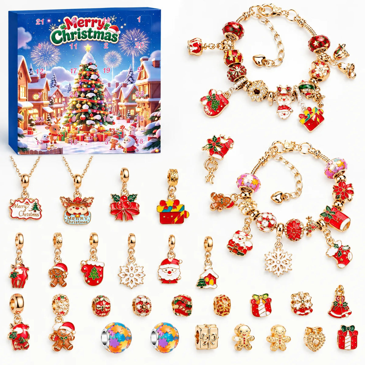 Christmas Charm Countdown Advent Calendar