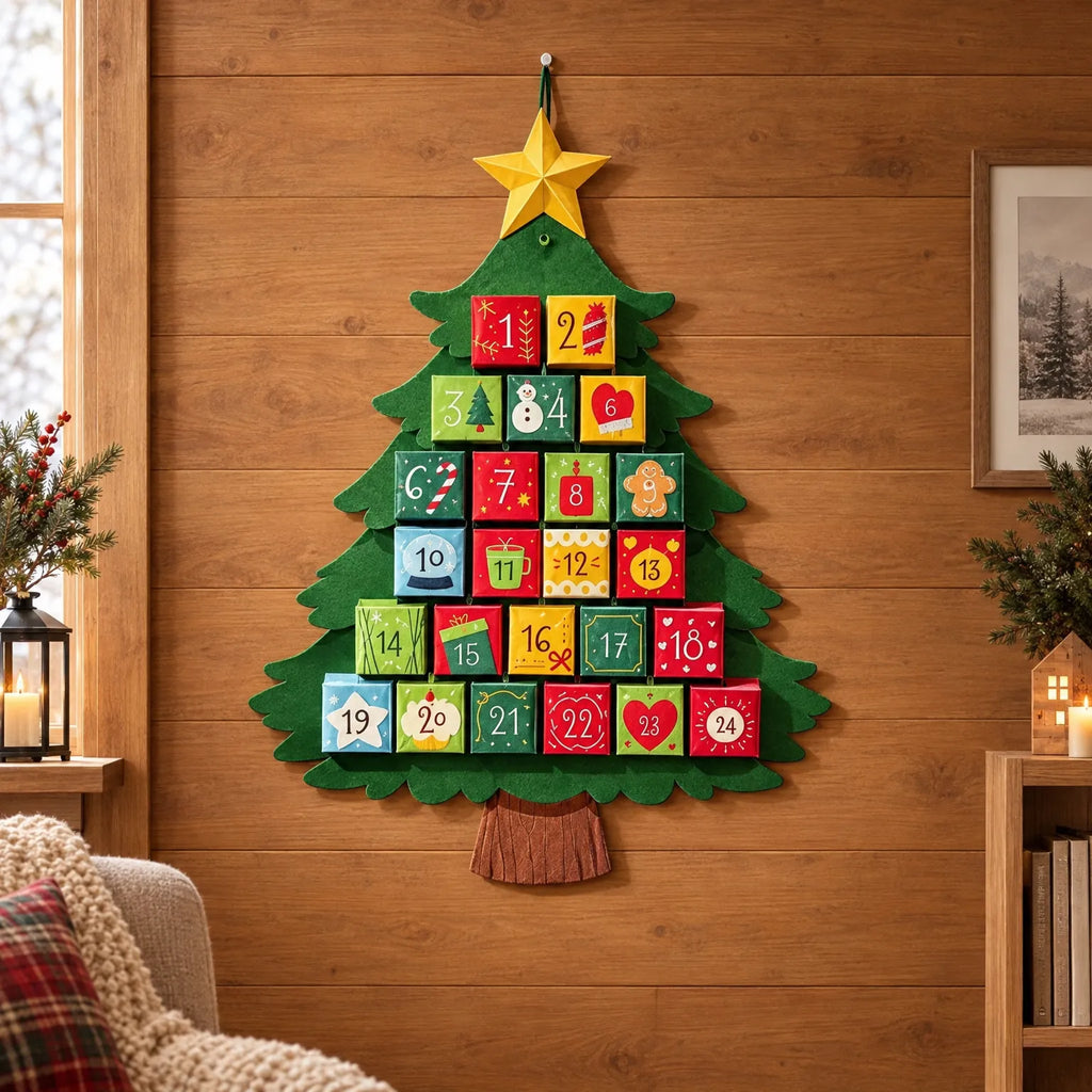 Christmas Tree Advent Calendar