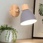 ChromaWood | Stylish Nordic Design Wall Lamp Gray