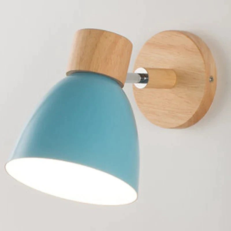 ChromaWood | Stylish Nordic Design Wall Lamp Blue