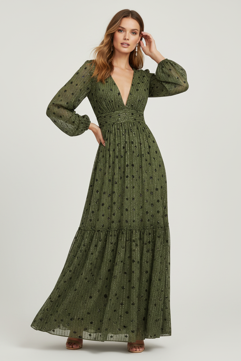 Women’s Classic Beach Maxi – Fluid Cotton Blend, Ethereal Silhouette & Mediterranean Sunbeam Glow