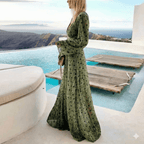 Classic long Beach summer dress for women 1