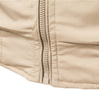 Hermosa | Men's Bomber Jacket | Zip-Up Front with Ribbed Collar