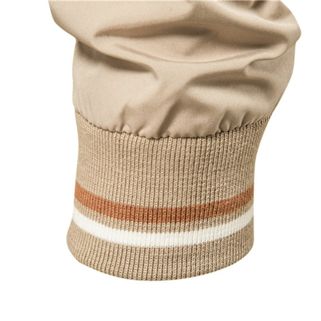 Hermosa | Men's Bomber Jacket | Zip-Up Front with Ribbed Collar