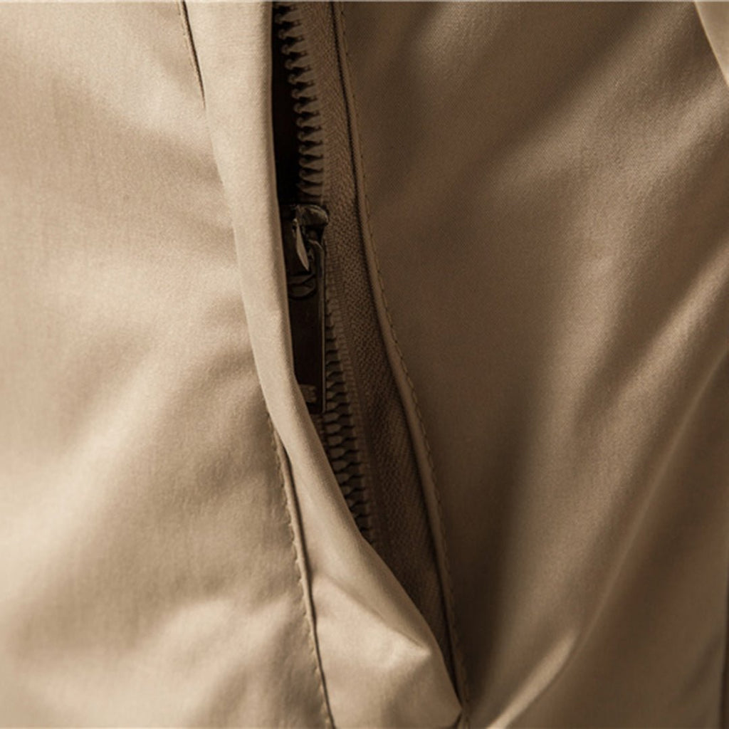 Hermosa | Men's Bomber Jacket | Zip-Up Front with Ribbed Collar