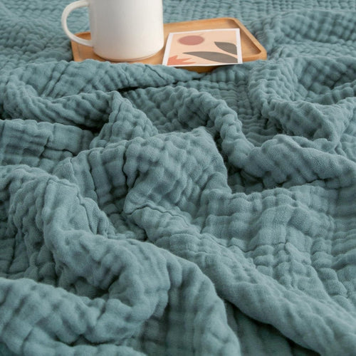 Cooling cotton blanket – airy summer blanket