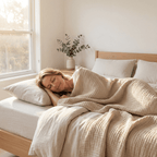 Cooling cotton blanket – airy summer blanket