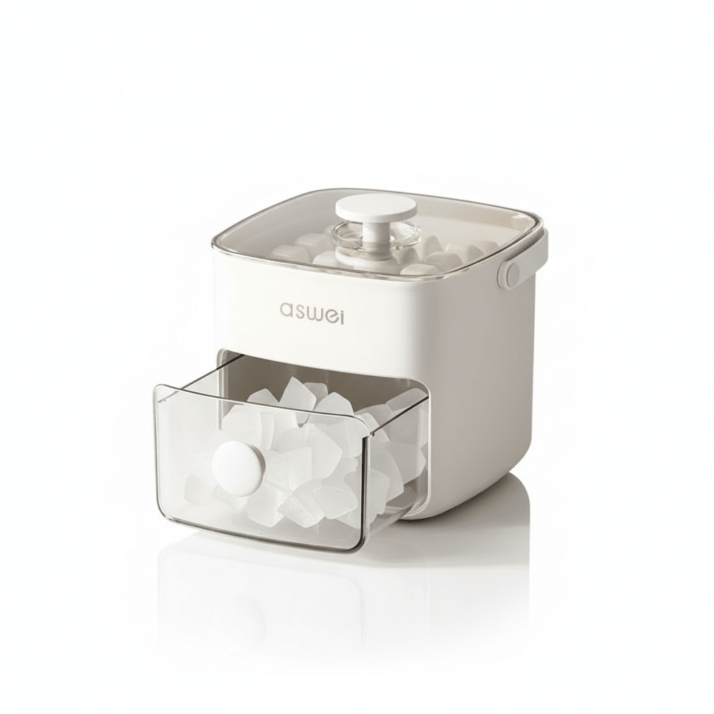 CrystalChill – Food-Safe Ice Maker for Effortless Refreshment Default