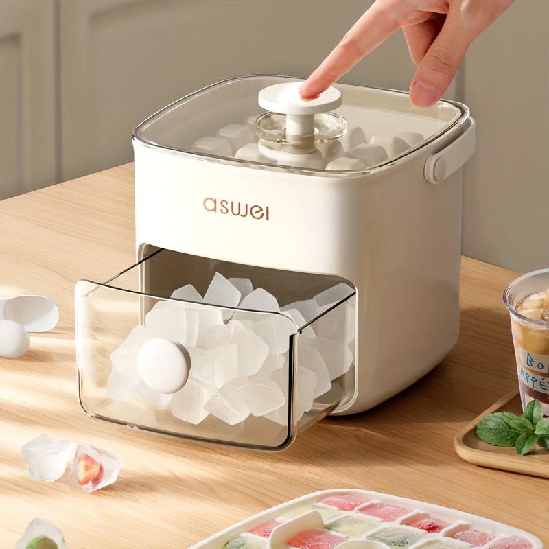 CrystalChill – Food-Safe Ice Maker for Effortless Refreshment