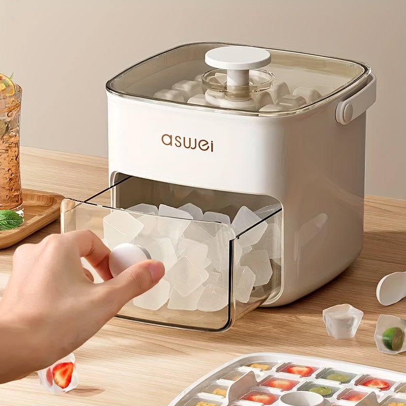 CrystalChill – Food-Safe Ice Maker for Effortless Refreshment