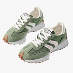 Bersh | Women’s Light and Healthy Sneakers with Arch Support and Laces Green