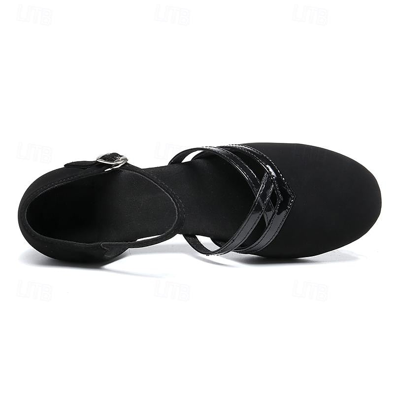 Women's Dance Shoes with Ankle Strap