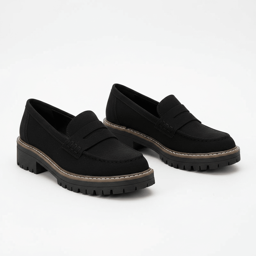 Velo | Women’s Chunky Loafers – Chic Artisan Comfort & Refined Slimming Silhouette