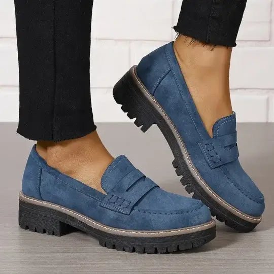 Danika | Comfortable Chunky Loafer Shoes 2