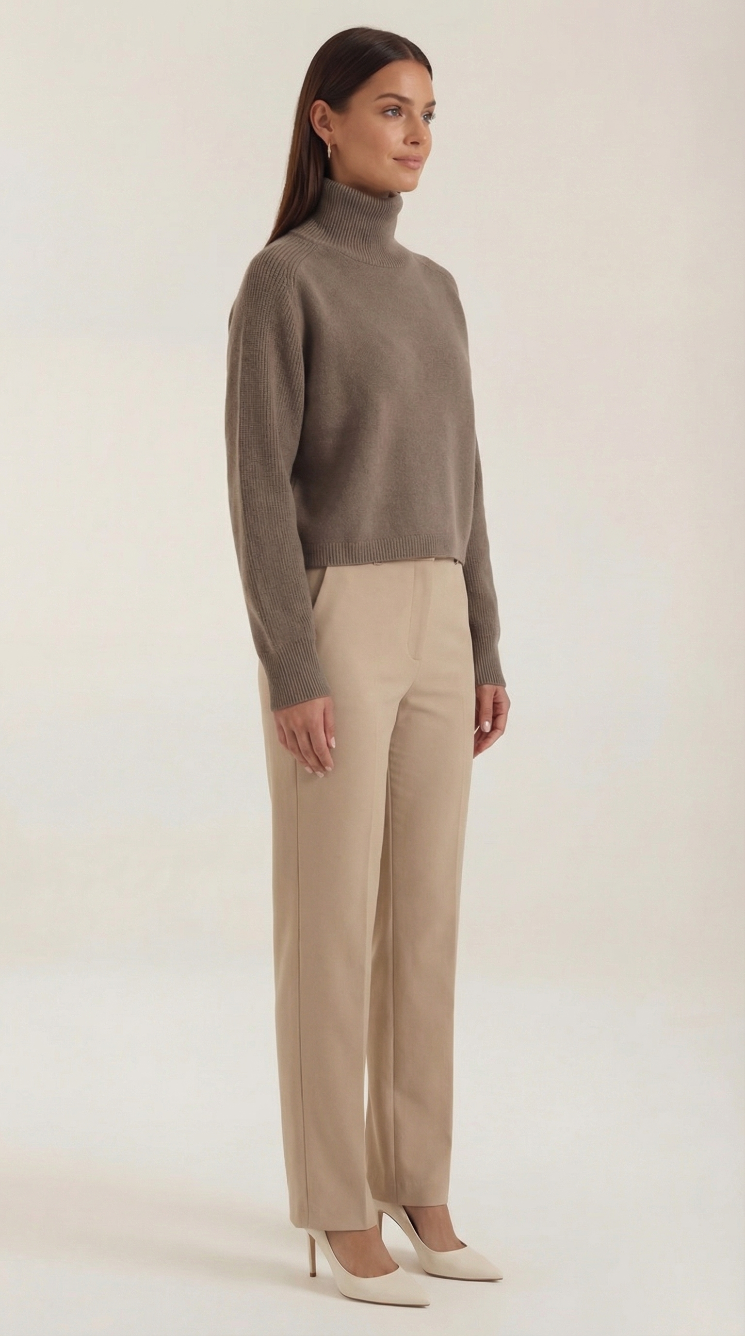 Denise Knitted Turtleneck Sweater 1