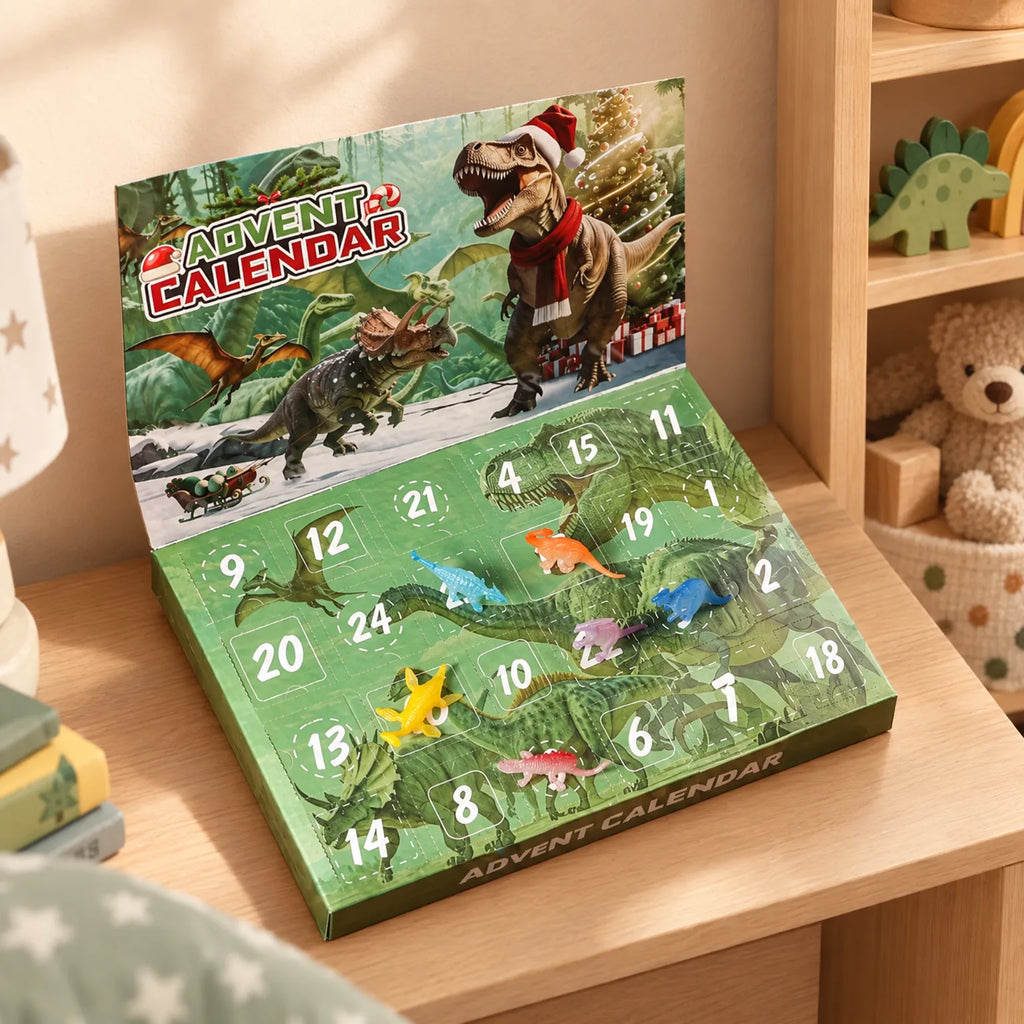 Dinosaur-Themed Advent Calendar for Kids