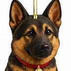 Dog Advent Calendar for Dog Lovers – 24 German Shepherd Acrylic Ornaments for the Christmas Tree