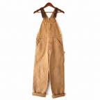 Women's Duck Bib Overalls Canvas Workwear Dungarees